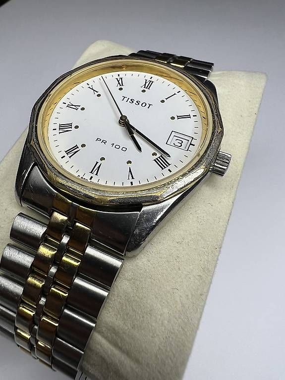 Tissot Orologi: Tissot PR 100 Uhr Vergoldet – Usato da Wetzikon ZH venduto da vali.lori 1