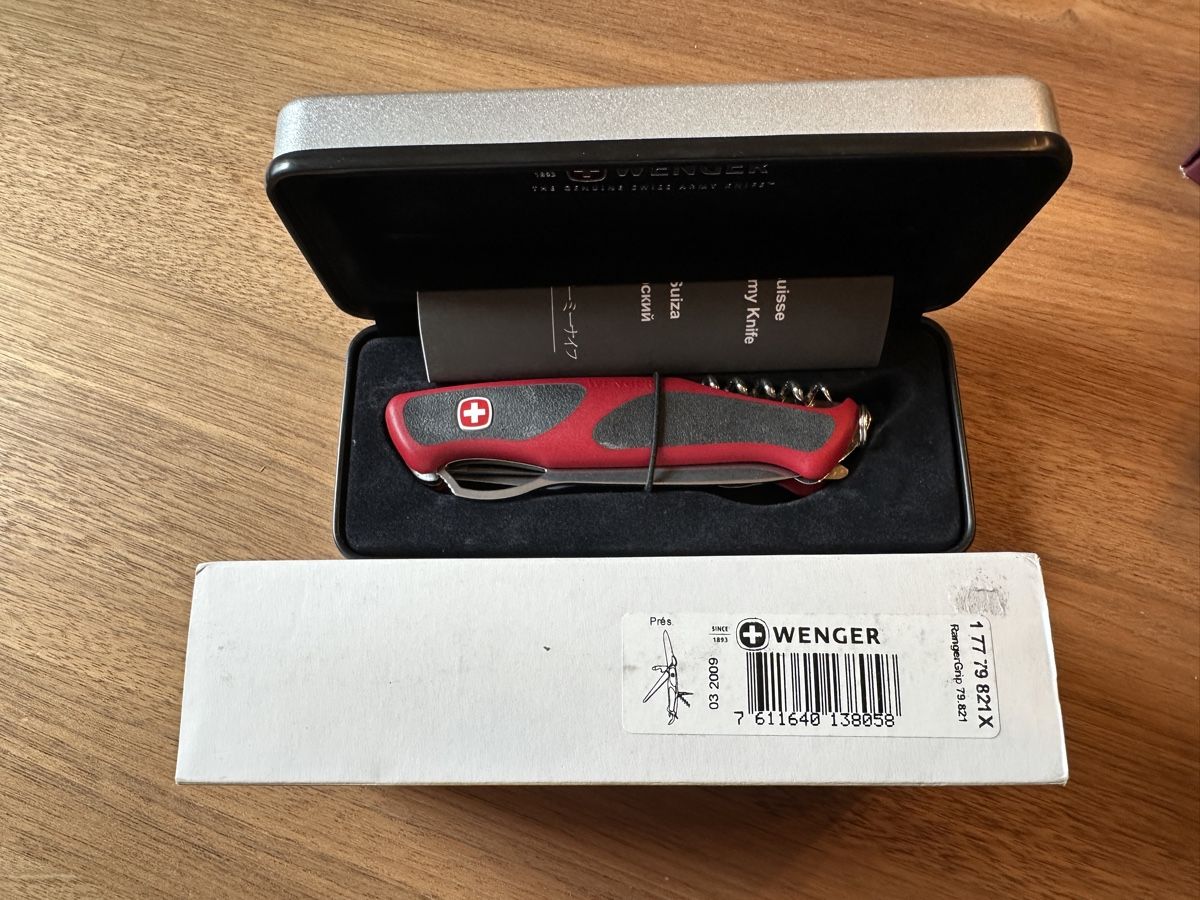 Wenger Accessori: Wenger Ranger Grip & Crowning Bowie Messer – Usato da Mauren venduto da meiedan 1