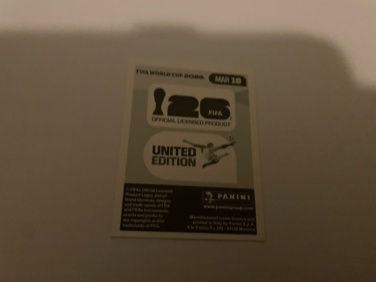 Panini Cartes à collectionner: FIFA WM 2026 Sofvan Amrsbat MAR 10 – Neuf (Voir description) à Winterthur par Cobraforce 1