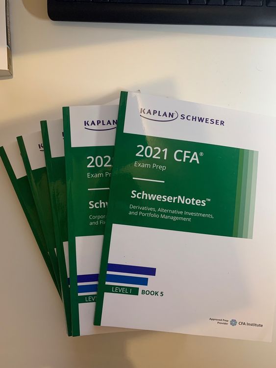 CFA Level 1 SchweserNotes 21 + Quicksheet + Secret Sauce Kaufen auf