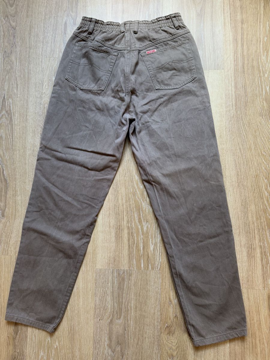 Jeans: Jeans brun clair Teddy’s, t.38/M – Gebraucht aus Tavannes von Thriftshop 1