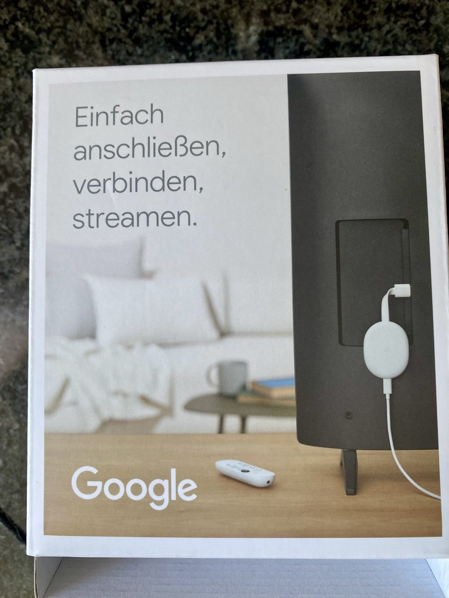 Google Lettore multimediale & Streamer: Google Chromecast with TV HD – Nuovo (secondo la descrizione) da Safenwil venduto da rgs_tg62 1
