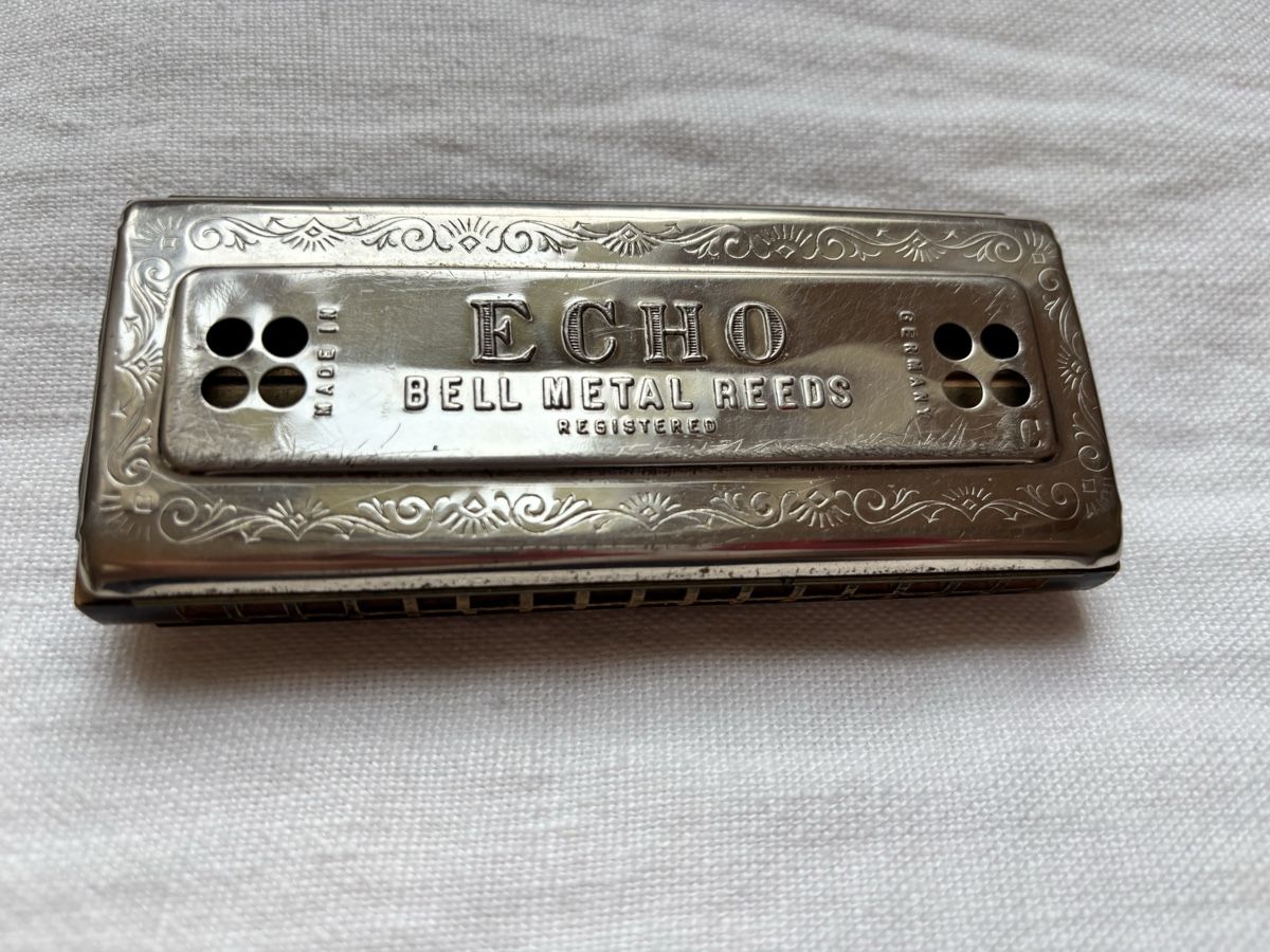 Hohner Strumenti musicali: Doppelseitige Mundharmonika von M. Hohner – Usato da Bern venduto da cocacola123