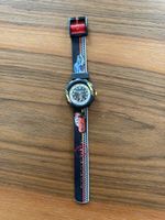 Armbanduhr Disney Cars Motiv schwarz akzeptabler Zustand