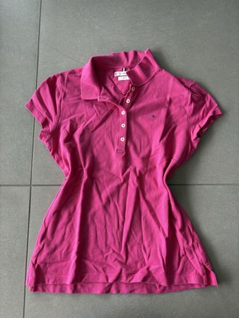 Damen Polo Shirt pink Grösse M Tommy Hilfiger gebraucht