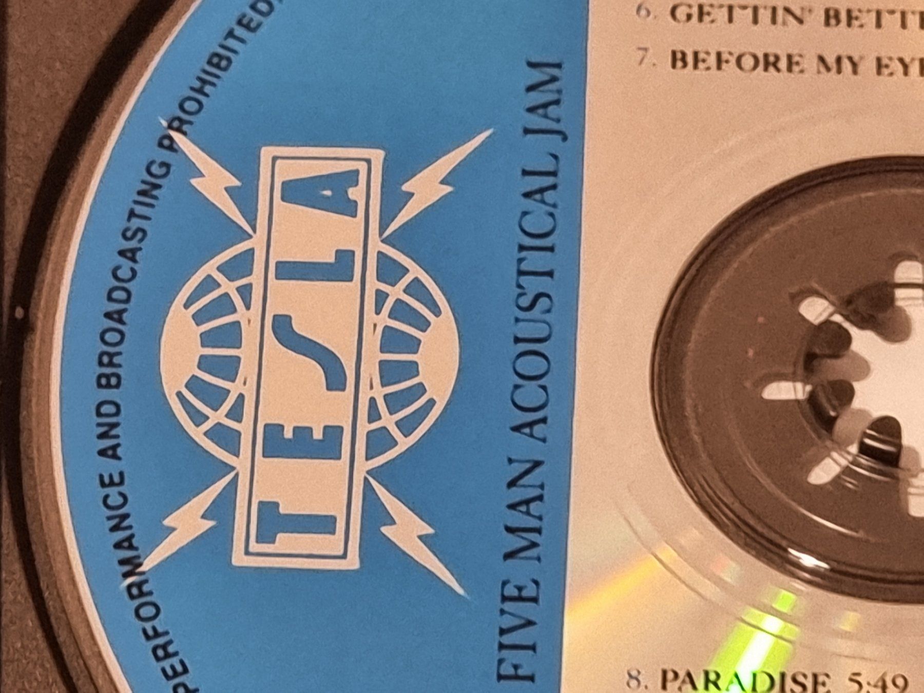 CD: Tesla : Five Man Acoustical Jam CD – Usato da Villigen venduto da Tschachtlan 8