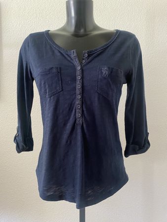Abercrombie & Fitch  Shirtbluse, dunkelblau Grösse S
