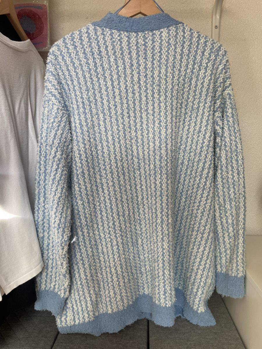 Zara Giacche: Zara Strick-Cardigan in hellblau – Usato da Stetten AG venduto da xe_k33 2