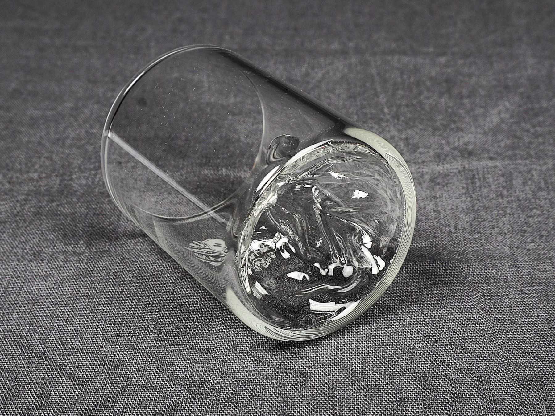 Gläser: Schnaps Gläschen mit Berg im inneren – Neu (gemäss Beschreibung) aus Steinen von Restwert_Steinen 3