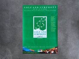 Plakat Golf and Symphony, St. Moritz