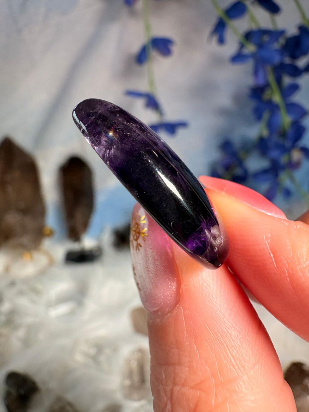 Pietre preziose: Trapiche Amethyst Cabochon – Nuovo e nell'imballaggio originale da Neuheim venduto da m.hald 4