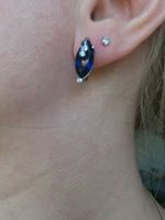 Elegante Damenring mit blauem Stein, neuwertig!💍