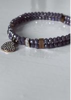 GUESS Armband, Herz Charm, Gr. S