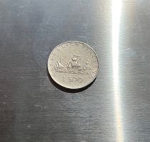 1958-R Italia 500 Lire Caravelle. Argento .835