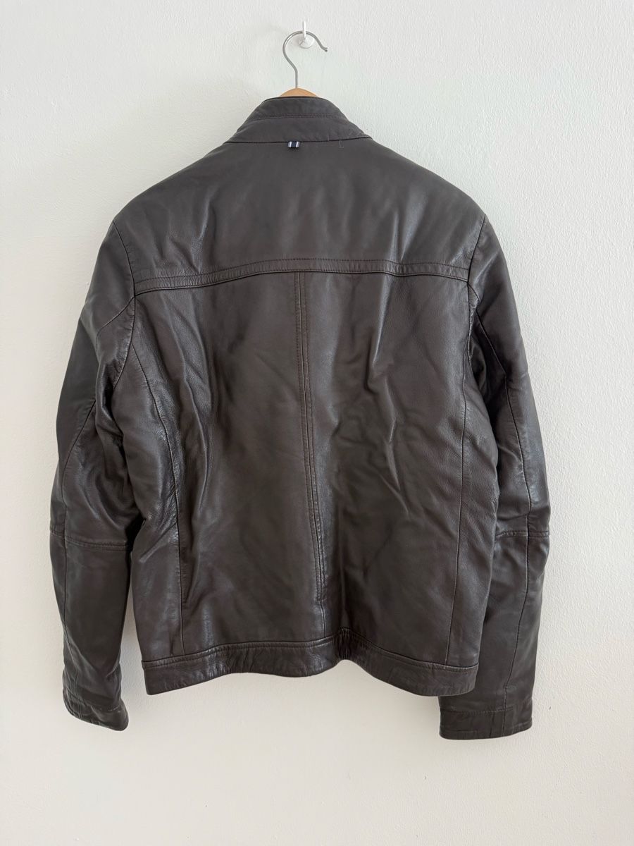 Tommy Hilfiger Giacche: Leather jacket Tommy Hilfiger Man – Usato da Losone venduto da Luciegoesvegan 3