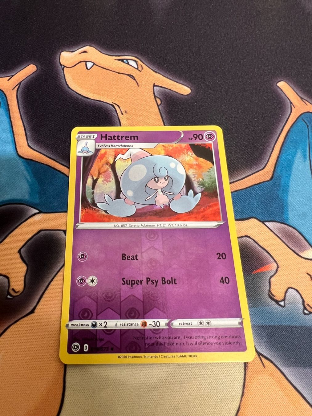 Pokémon Carte collezionabili: Hattrem (CPA 19) - Reverse Holo - Champion's Path – Nuovo (secondo la descrizione) da Bülach venduto da Pfrenzel