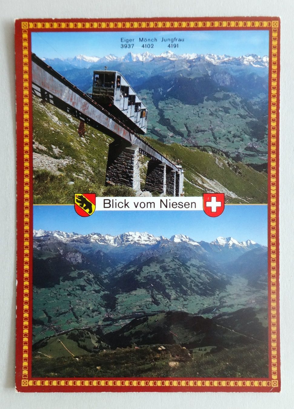 Cartes postales: Niesen 2362 m, Berner Oberland – Défectueux à Fétigny par Billy2miny