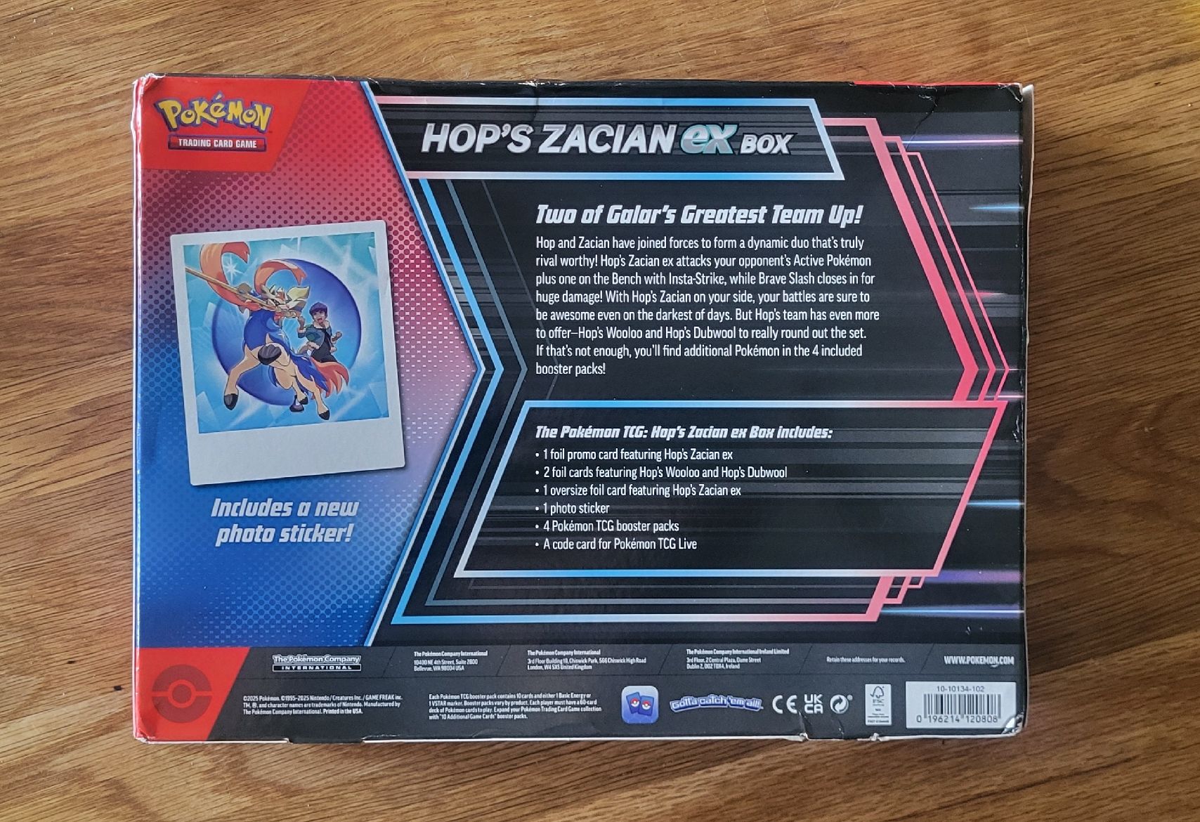Pokémon Cartes à collectionner: Box Pokémon Zacian EX di Hop – Neuf avec emballage d'origine à Winterthur par VZ123 1
