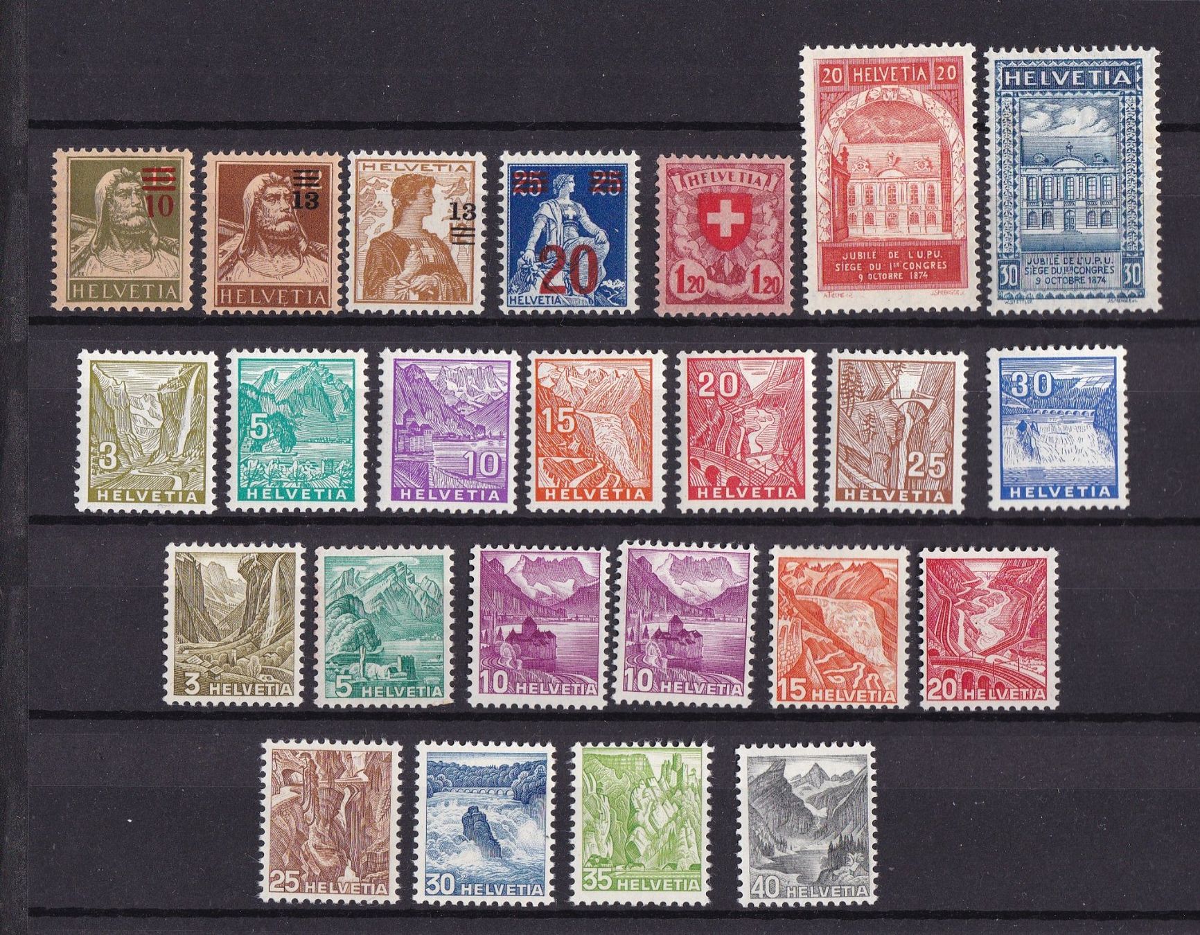 Tutti i francobolli: Briefmarken Lot "Altschweiz, ungestempelt" – Usato da Münchwilen AG venduto da Nesar 1