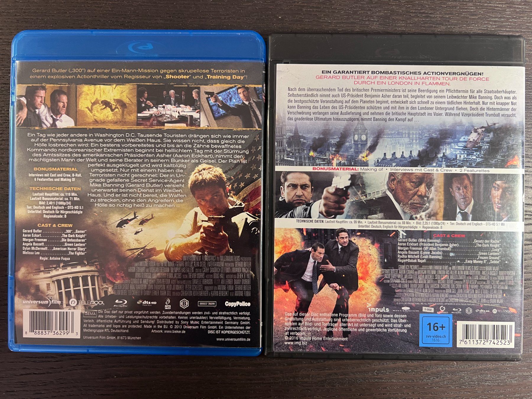 Tutti i DVDs: Olympus Has Fallen & London Has Fallen – Usato da Zürich venduto da Blu-ray_ZH 1