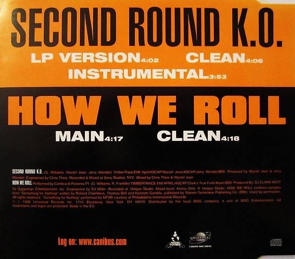 CD: Canibus "Second Round K.O." CD single – Usato da Biel/Bienne venduto da sli_679k 1