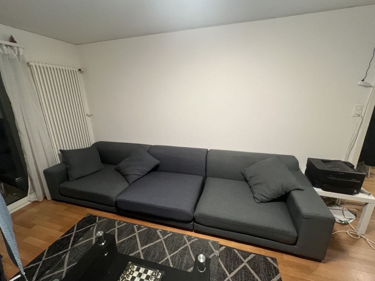 Sofas: Graues 3-Sitzer Sofa  – D'occasion à Dübendorf par sal_n7gm 1