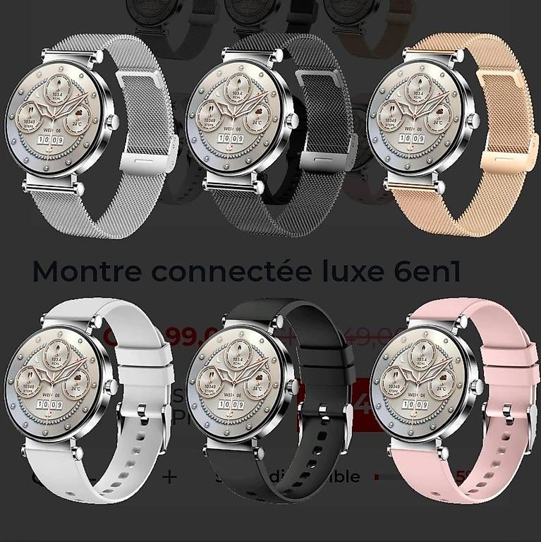 Smartwatch: Montre connectée  – Gebraucht aus Geneve von Morgane_manto 3