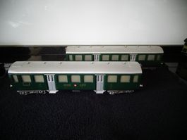 2 SBB Personenwagen