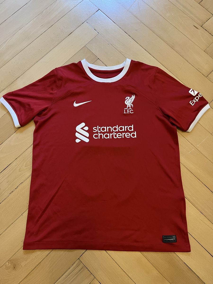Liverpool Fc Scarpe, pantaloni & magliette da ginnastica:  Liverpool Trikot Salah  – Usato da Zürich venduto da Arch2 1