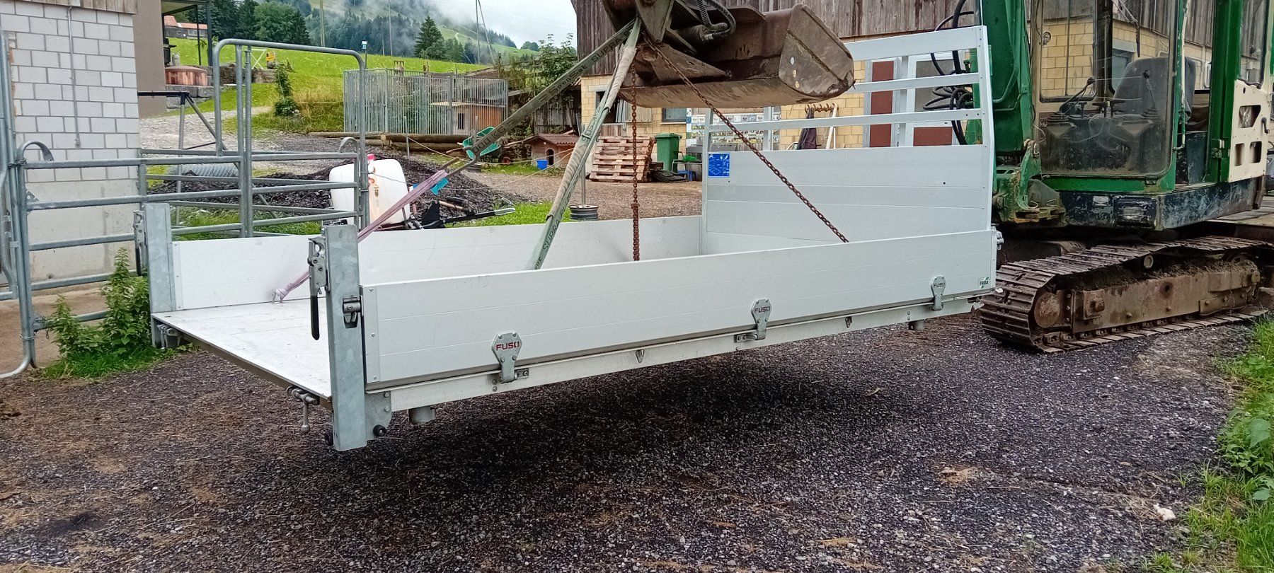Véhicules utilitaires: Alubrücke – Défectueux à Escholzmatt par GTR10 3