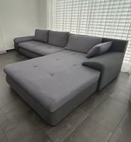 Wohnlandschaft Ecksofa, anthrazit