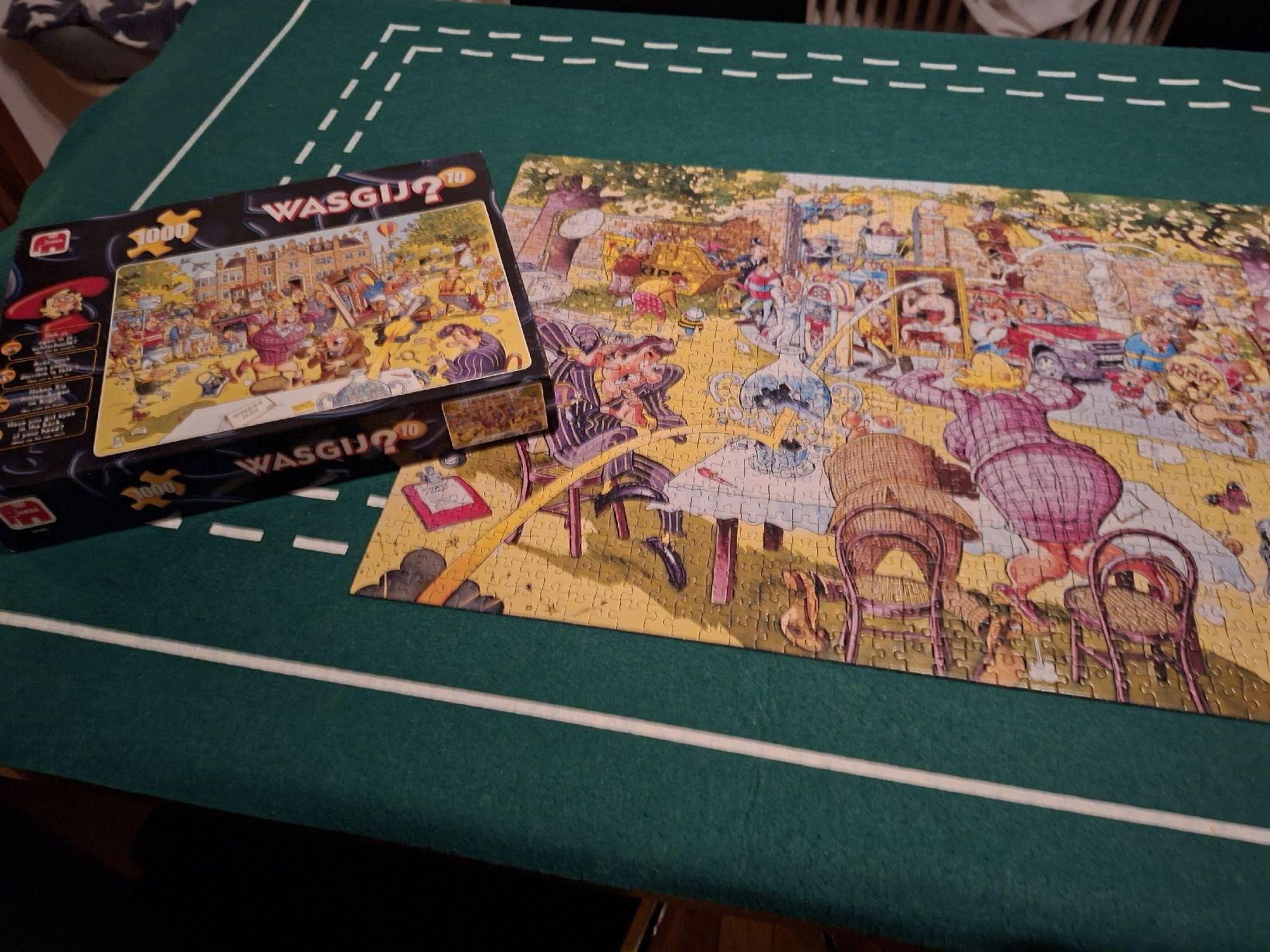 Wasgij Puzzle: Jumbo Puzzle 1000 Teile – Usato da Emmenbrücke venduto da Minejapa