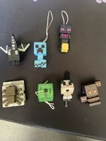 7x Ciondoli Minecraft Giocattoli Personaggi Gioco 7pezzi