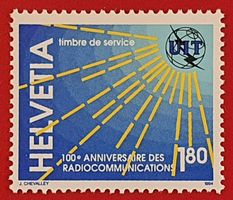 DIENST XI UIT ITU 15 TELECOMMUNICATIONS 1994** POSTFRISCH