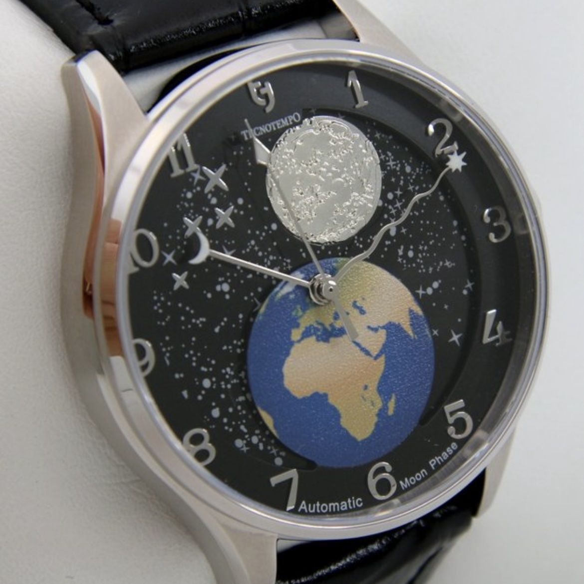Orologi: Watch Tecnotempo - Automatic "Eclipse" Moon Phase – Nuovo e nell'imballaggio originale da Winterthur venduto da ArteRoma 2