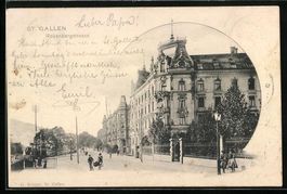 St. Gallen, Stadtvillen in der Rosenberg