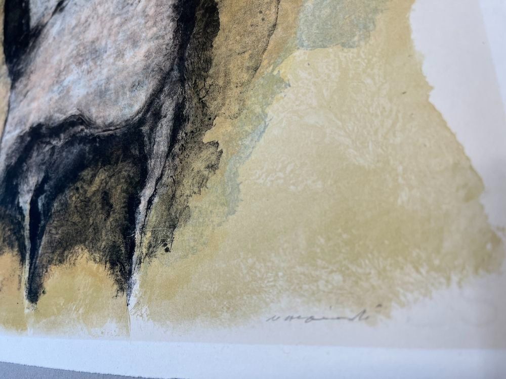 Grafiken & Lithographien: MICHELE MAINOLI  LITHOGRAPHIE SINIERT NUMMERIERT – Gebraucht aus Gersau von kunst-online 2