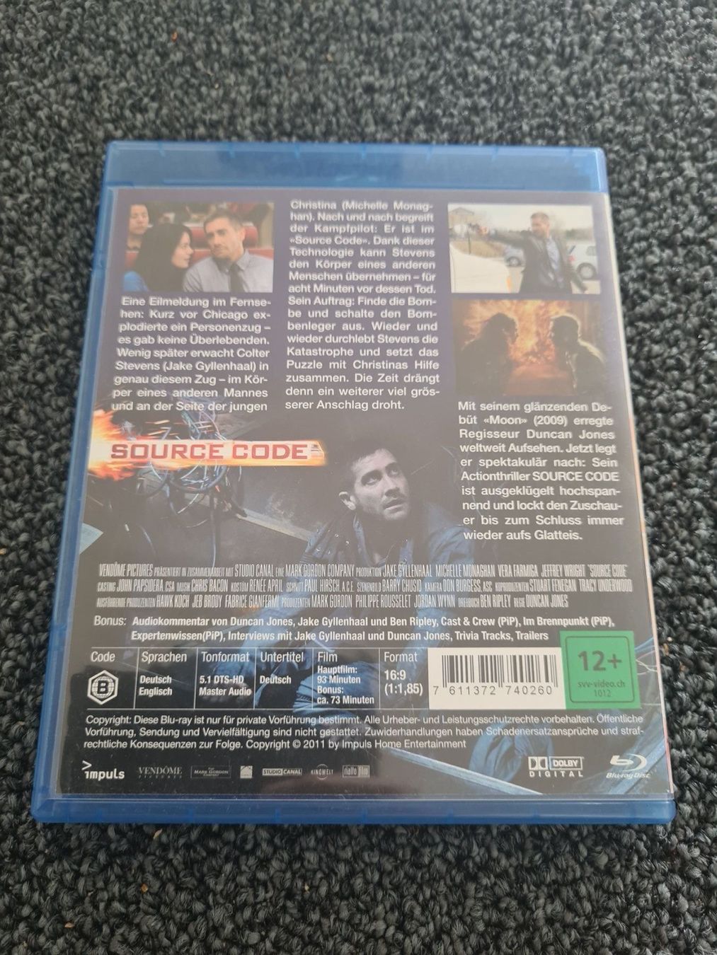 Alle DVDs: SOURCE CODE – Gebraucht aus Ruswil von jan_bxl5 1