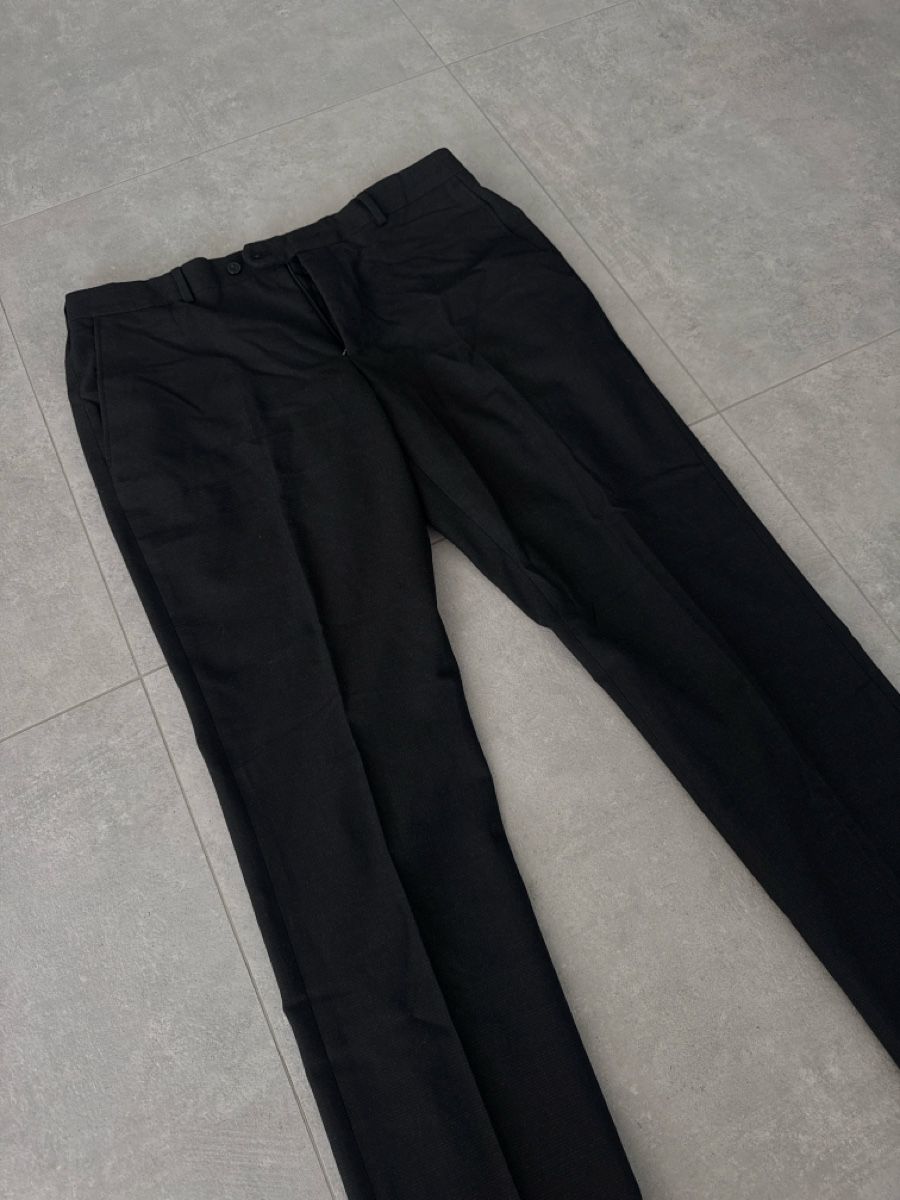 Pantaloni: Herren Hose schwarz Grösse 50 – Usato da Elsau venduto da shoppa 1