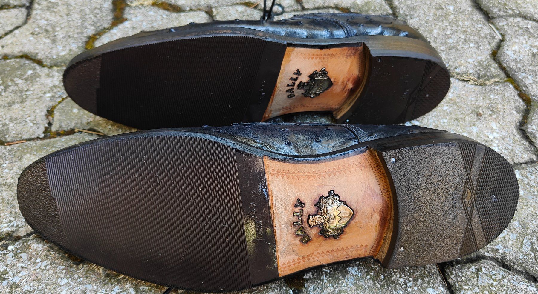 Bally Scarpe da uomo: Scarpe pelle struzzo BALLY – Usato da Lugano venduto da claudio.luga 4