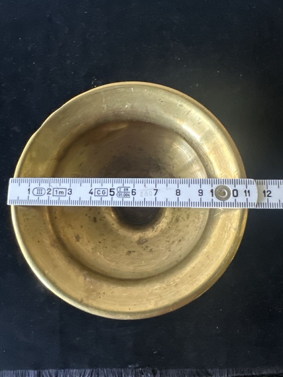 Coupes: massive, Vintage Messing - Schale  11,5 cm – D'occasion à Zürich par Chaeffeler 4