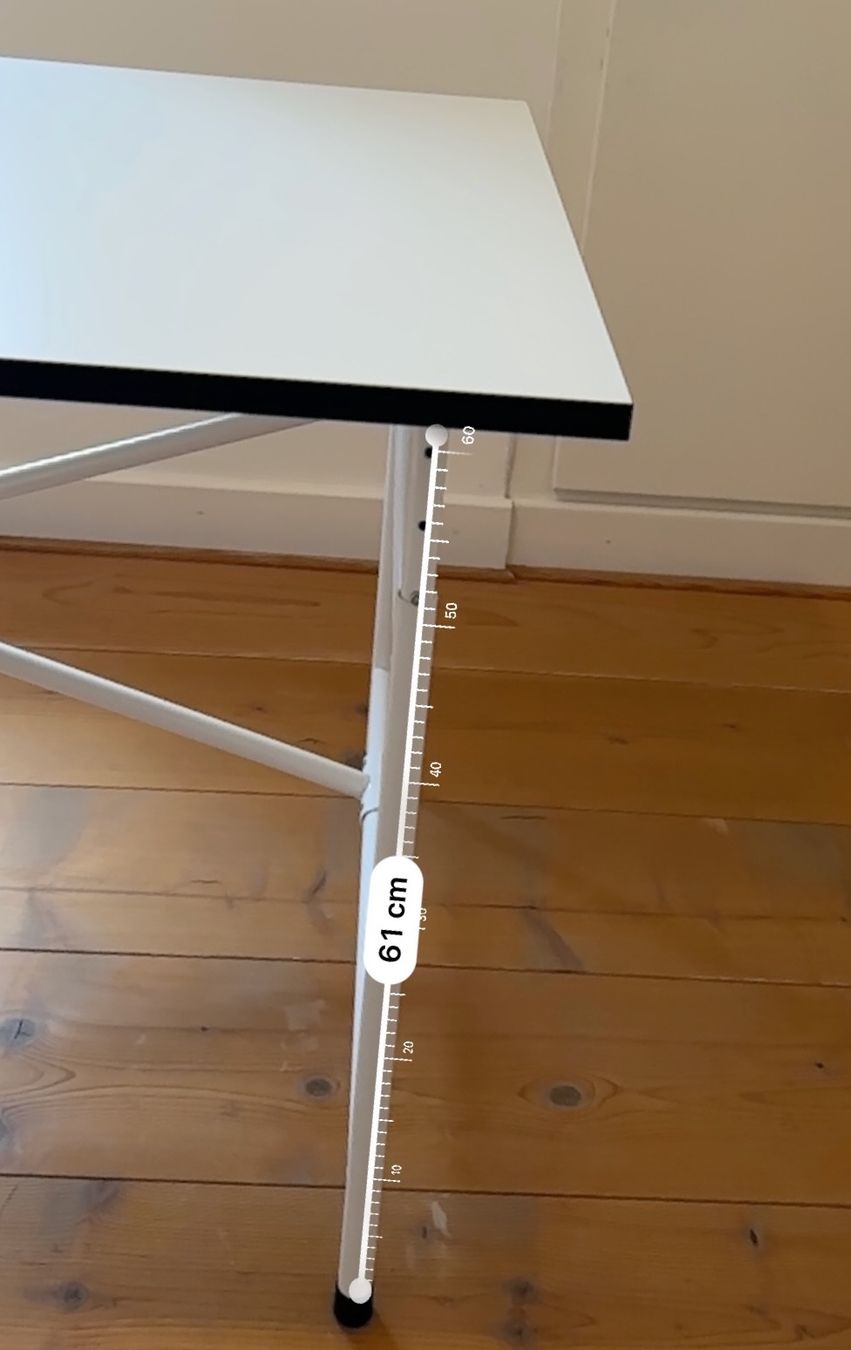 Tavoli: Kindertisch Eiermann Design, weiss, wie neu – Usato da Collex venduto da ANC02 7