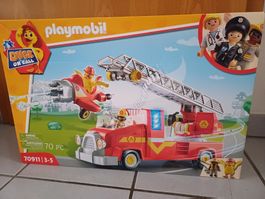 Playmobil 70911 Duck On Call - Autoscala Vigili del Fuoco