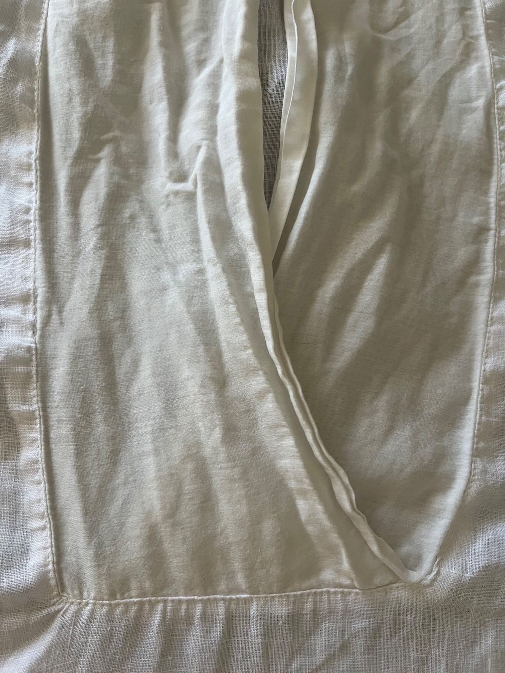 Blusen: 100% linen elegant blouse size S/M – Gebraucht aus Chêne-Bougeries von Seetooyoo 3