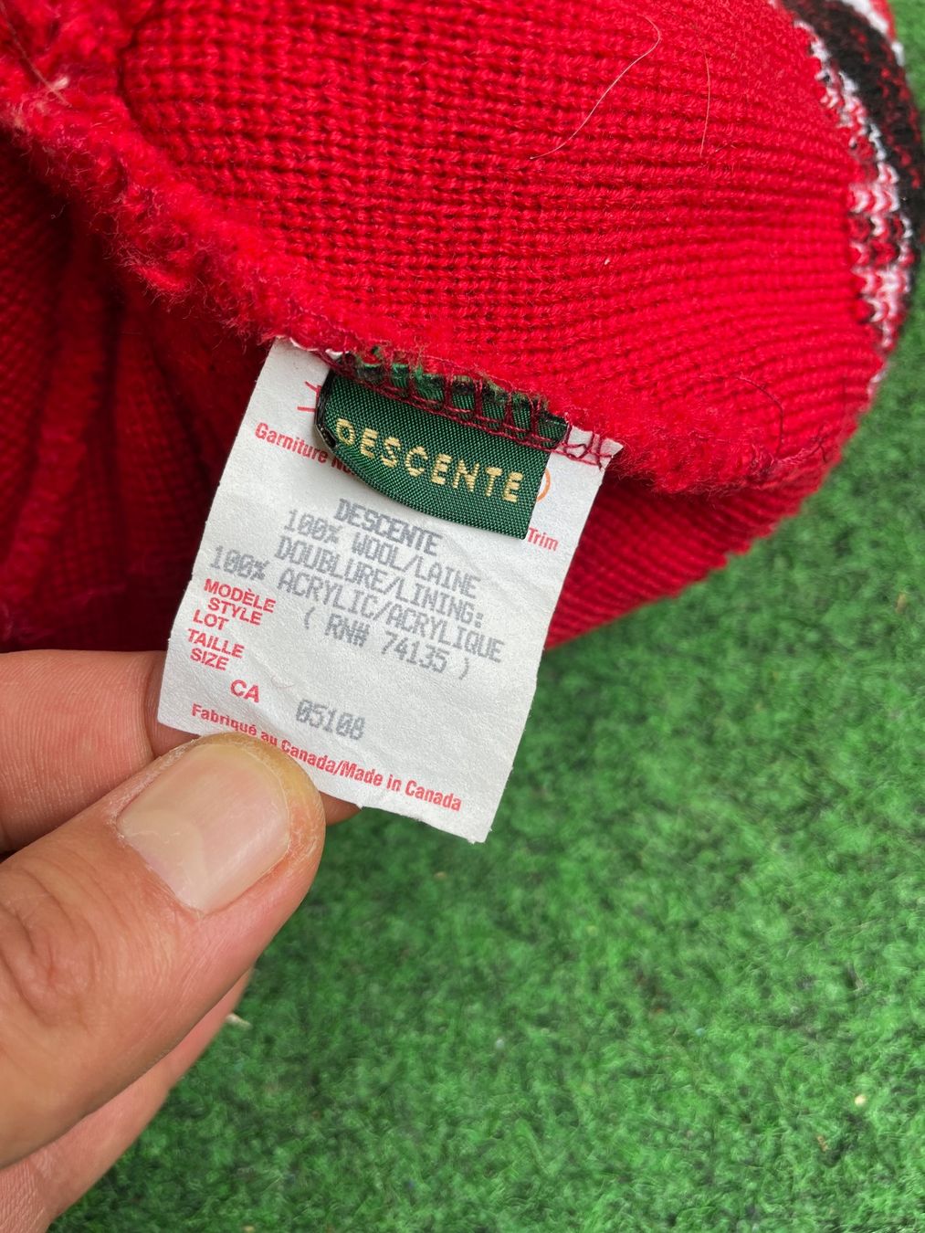 Copricapi, berretti & cappellini: Vintage 80s Beanie Descent Wool Made In Canada – Usato da Zürich venduto da le_souk 6