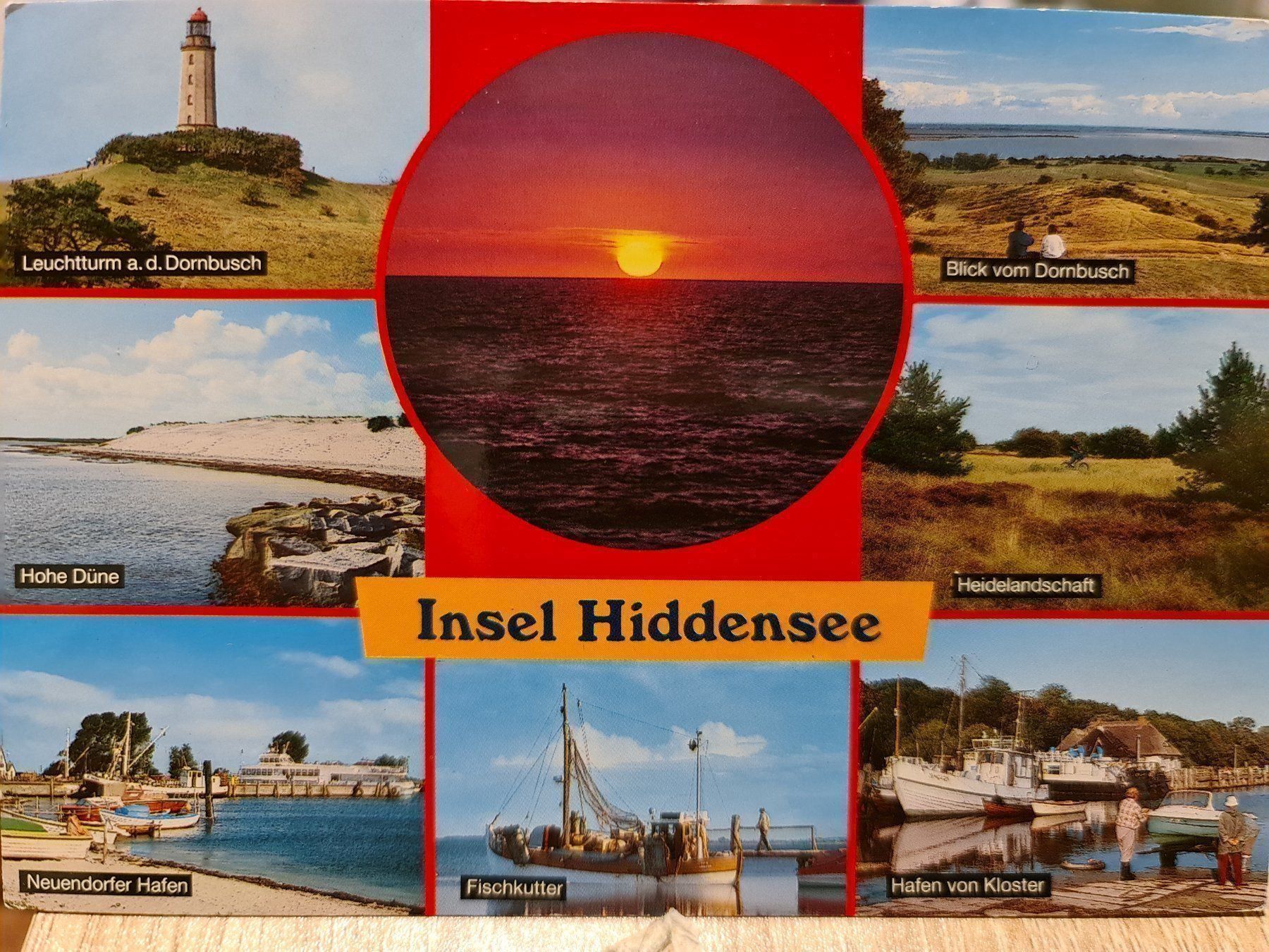 Ansichtskarten: Ansichtskarte Insel Hiddensee – Gebraucht aus Dintikon von Vexi