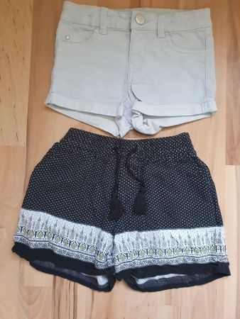 Shorts,  kurze Hosen für Mädchen in Grösse 128
