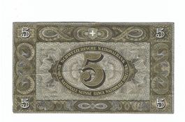 5 Franken Note 1952