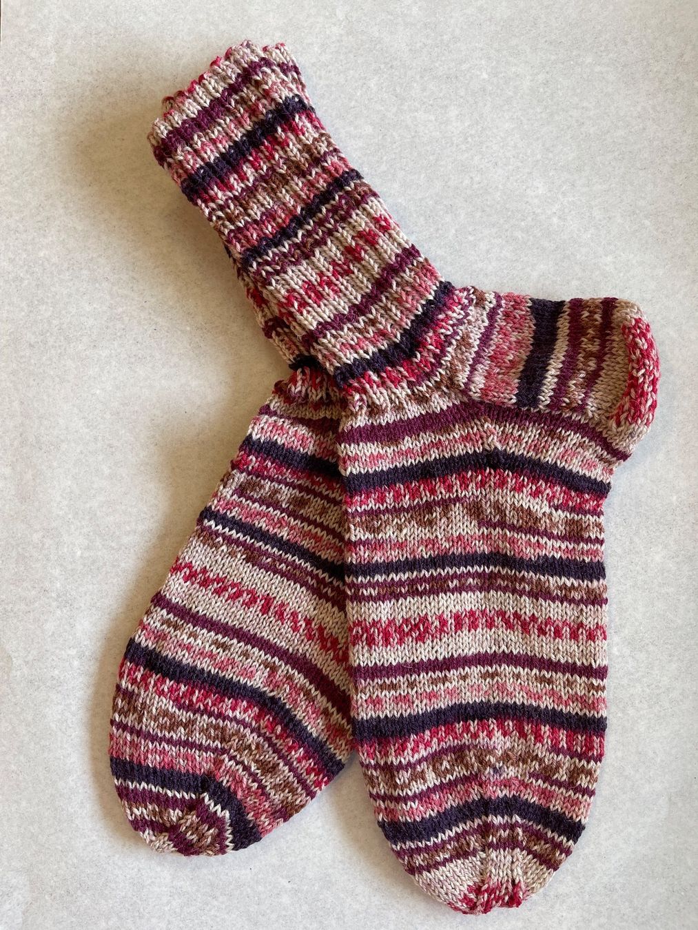 Calze: Handgestrickte Socken Gr. 44/45 – Nuovo (secondo la descrizione) da Urnäsch venduto da pas_5r9c