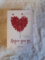 Clare Swatman - Before you go Jeder letzte Tag mit dir